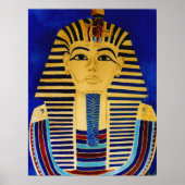 King Tut Tutankhamun Ancient Egypt Art Print (Voorkant)
