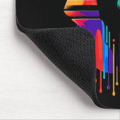 King Tut. Tutankhamun Minimalist Vibrant Style Chr Muismat (Hoek)