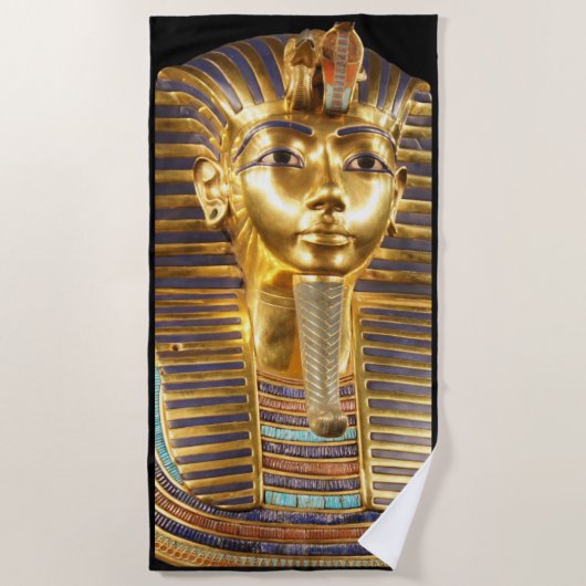 King Tutankamun Beach Towel Strandlaken (Voorkant)