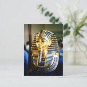 King Tutankhamun Briefkaart (Staand voorkant)