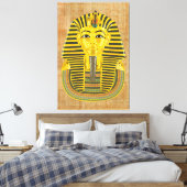 King Tutankhamun Canvas Afdruk (Insitu (Slaapkamer))