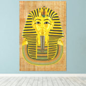 King Tutankhamun Canvas Afdruk (Insitu (Houten vloer))