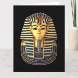 King Tutankhamun, Gold Mask, Egyptische Farao Kaart