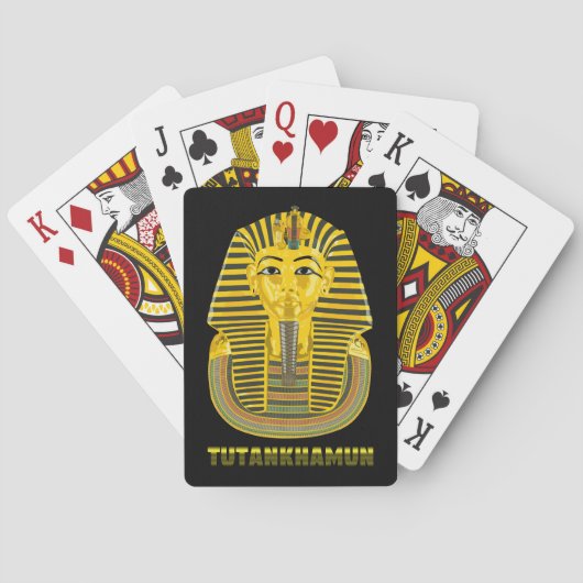King Tutankhamun Pokerkaarten (Achterkant)
