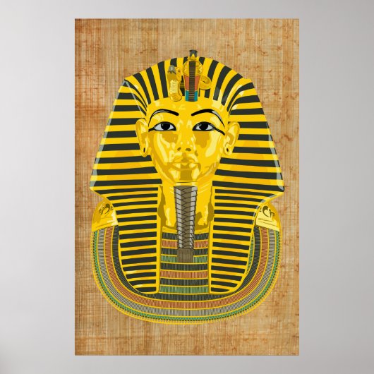 King Tutankhamun Poster (Voorkant)