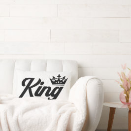 King Typography Kussen