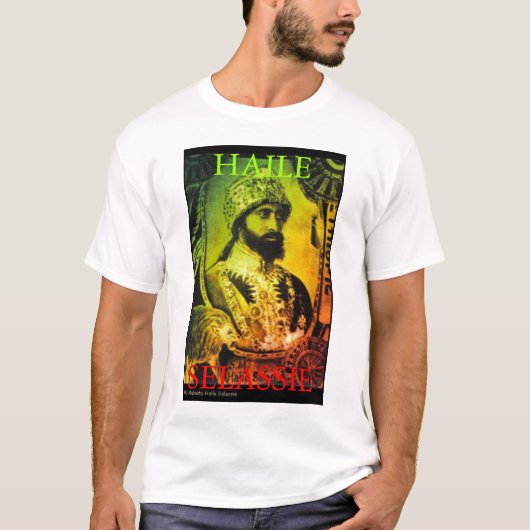 KING VAN ETHIOPIË T-SHIRT (Voorkant)