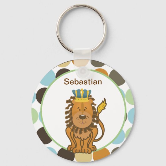 KING VAN HET OERWOUD  SLEUTELHANGER (Voorkant)