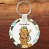 KING VAN HET OERWOUD  SLEUTELHANGER (Voorkant)