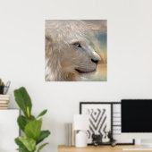 King van natuur - Portret Fine Art Poster/Afdruk Poster (Thuiskantoor)