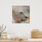 King van natuur - Portret Fine Art Poster/Afdruk Poster (Keuken)