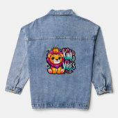 King vibes denim jacket (Achterkant)