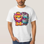 King vibes t-shirt (Voorkant)