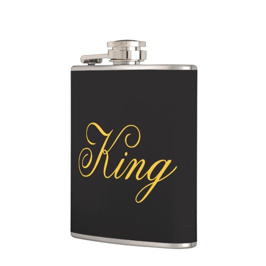 King Vinyl Wrapped Flask Heupfles (Links)