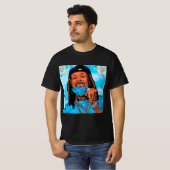 King Von rapper T-shirt (Voorkant volledig)