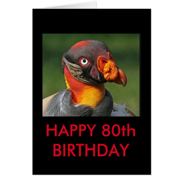 King Vulture - Happy 80th (Voorkant)