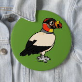 King Vulture Ronde Button 6,0 Cm (In situ)