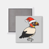 King Vulture Santa Magneet (Voorkant / Achterkant)