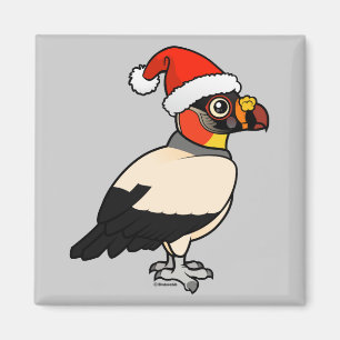 King Vulture Santa Magneet