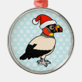 King Vulture Santa Metalen Ornament (Voorkant)
