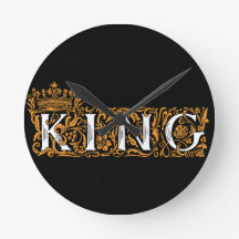 King Wall Clock