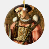 King Wenceslas Saint Stephen Ornament (Achterkant)