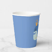 King Whale Zee Animals Kinder Party Paper Cup Papieren Bekers (Rechts)