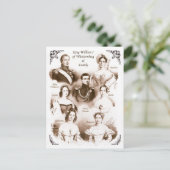 King William I of Württemberg & Family Briefkaart (Staand voorkant)