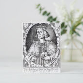 King William II of England, 1618 Briefkaart (Staand voorkant)