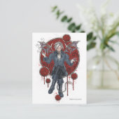 King Zerick Gothic Briefkaart (Staand voorkant)