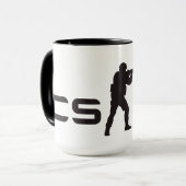 KinGaming Exclusieve CSGO Coffee-Mok Mok (Voorkant links)