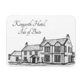 Kingarth Hotel, eiland Bute- Magneet (Horizontaal)