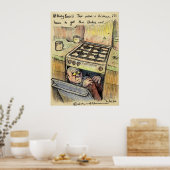 @kingbaird irkafirka poster (Keuken)