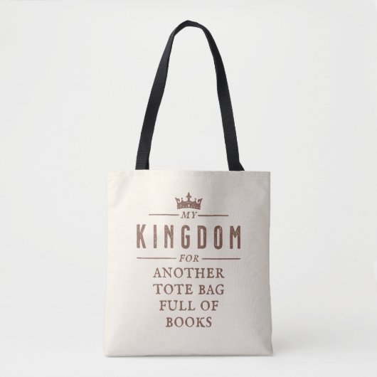 Kingdom for Tas Vol boeken Funny (Voorkant)