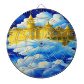 Kingdom Mansion Christelijk Dartboard Dartbord (Voorkant)