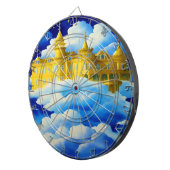 Kingdom Mansion Christelijk Dartboard Dartbord (Voorkant Rechts)