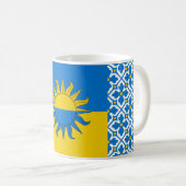 Kingdom of Atenveldt populace badge koffie mok (Voorkant rechts)