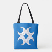 Kingdom of Caid Populace Badge Canvas tas (Achterkant)