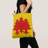 Kingdom of Drachenwald Populace Badge Canvas tas (Dichtbij)