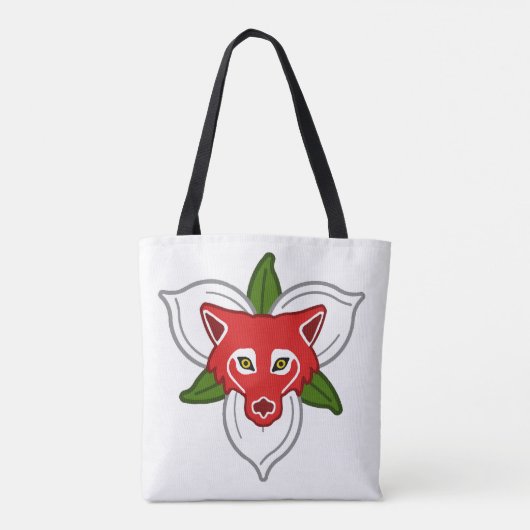 Kingdom of Ealdormere populace badge Canvas tas (Achterkant)