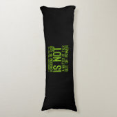 Kingdom of God matter of power Bible Jesus Christi Lichaamskussen (Voorkant Verticaal)