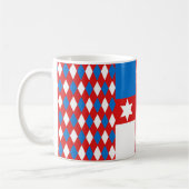 Kingdom of Lochac populace badge Koffie Mok (Links)