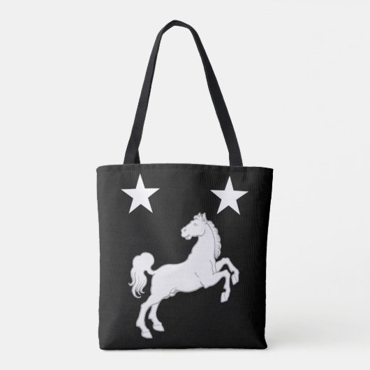 Kingdom of Meridies Populace Badge Canvas tas (Achterkant)