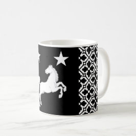 Kingdom of Meridies Populace Badge Koffie Mok