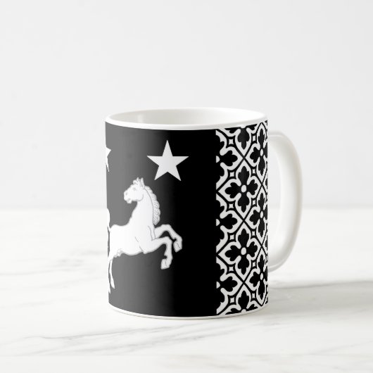 Kingdom of Meridies Populace Badge Koffie Mok (Voorkant rechts)