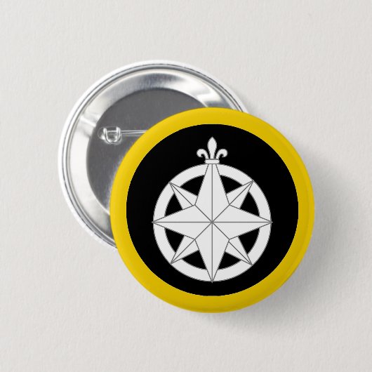 Kingdom of Northshield Populace Badge Button (Voorkant /achterkant)