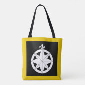 Kingdom of Northshield Populace Badge Canvas tas (Achterkant)