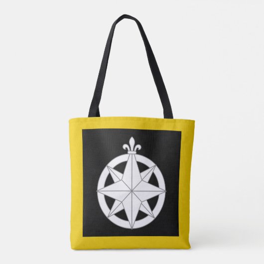 Kingdom of Northshield Populace Badge Canvas tas (Achterkant)