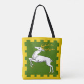 Kingdom of the Outlands volksbadge Canvas tas (Achterkant)