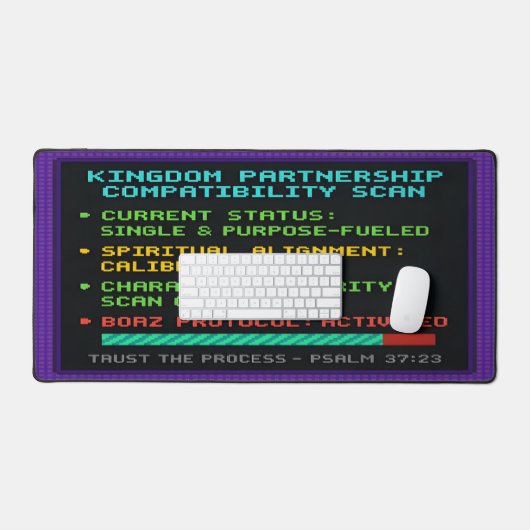 Kingdom Partnership Compatibility Scan Desk Mat (Keyboard & Muis)